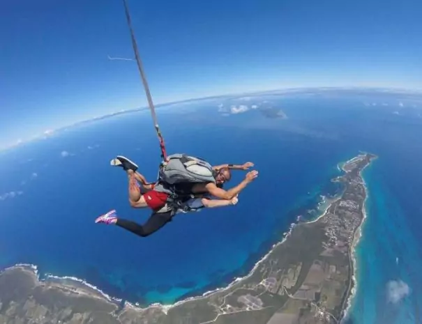 Saut en parachute
